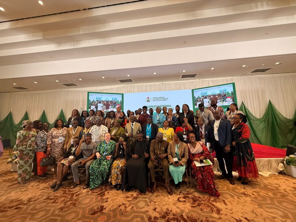 Group photo of participants at Nigeria's National Preparatory Meeting for the 2nd Global Ministerial Conference on Ending Violence Against Children